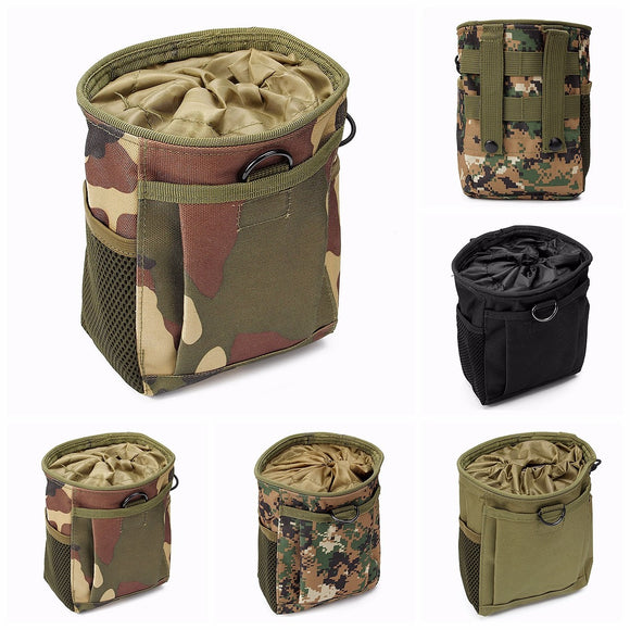 FAITH PRO Outdoor Hunting Molle Pouch Bag Camouflage Drawstring Magazine Holder Pack