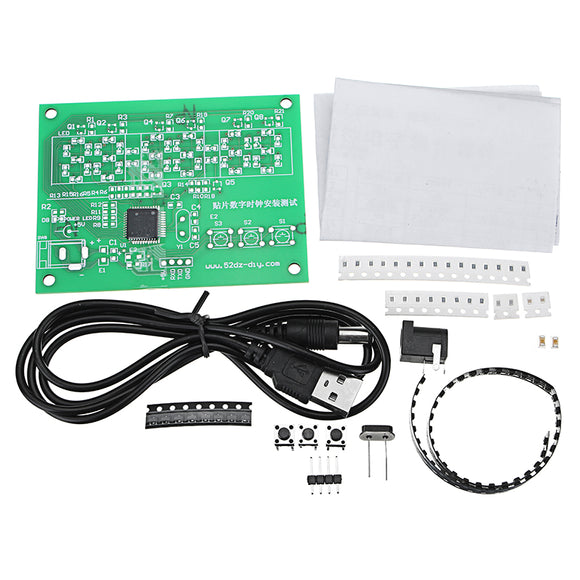 5V Six Digit Digital Module Electronic Production Kit SMD Components Practice Teaching Materials