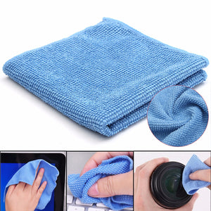 5Pcs Microfiber Eyeglasseess Lens Cell Phone Screen Glass Camera Cleaning Cloth