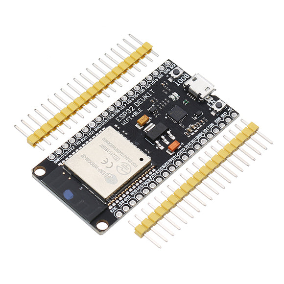 2Pcs Geekcreit ESP32 WiFi + bluetooth Development Board Ultra Low Power Consumption Dual Core ESP-32 ESP-32S