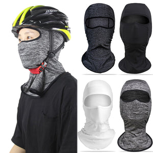 BIKIGHT Ice Silk Bike Bicycle Cycling Face Mask Anti UV Breathable Men Women Outdoor Headwear