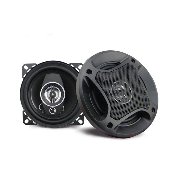 2Pcs PZ-6522C 6.5 Inch 80W 3-way Coaxial Car Speaker HIFI Stereo Rubber Surround Loudspeaker