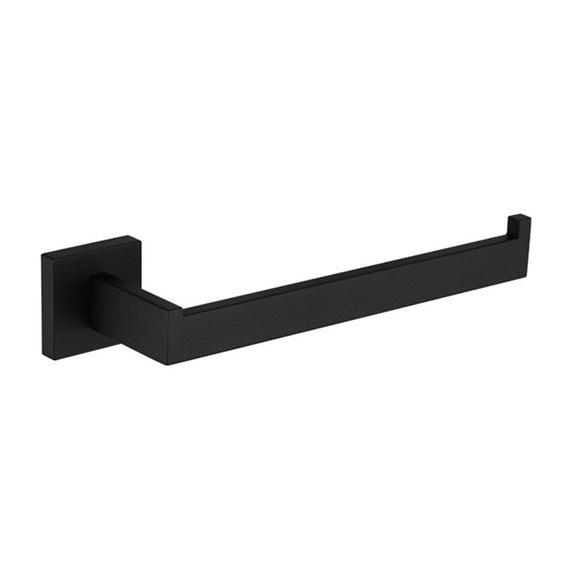 Matte Black Stainless Steel Wall Towel Hook Bathroom Hanger Holder Wall Robe Rails Rack Bar