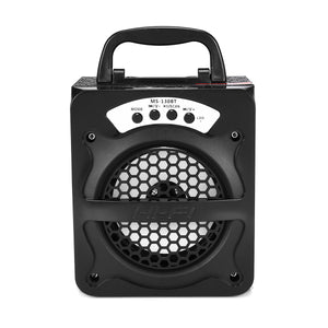 MS-130BT bluetooth Wireless Portable Speaker High Power Super Bass Speakers With USB/TF/AUX/FM Radio