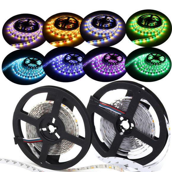 5M Waterproof RGBW RGBWW SMD 5050 LED Flexible Strip Light for Christmas Decor DC12V