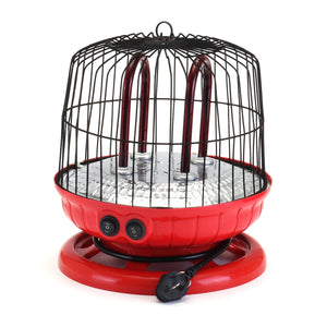 1200W 220V Mini Heater 360 Degree Portable Space Heater Bird Cage Style Electric Fan