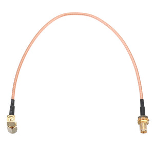 100CM SMA cable SMA Male Right Angle to SMA Female RF Coax Pigtail Cable Wire RG316 Connector Adapter