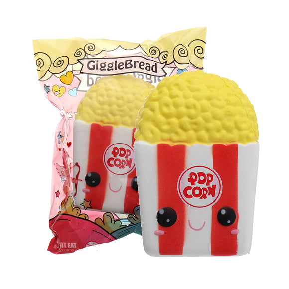 GiggleBread Popcorn Squishy 8*6.5*12CM Licensed Slow Rising With Packaging Collection Gift Soft Toy