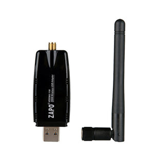 ZAPOW60RTL8192EUWirelessNetworkCardWiFiReceiverDesktopUSBWirelessNetworkCard