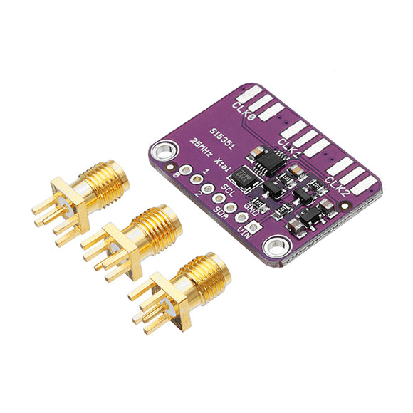 CJMCU-5351 Si5351A Si5351 I2C 25MHZ Controller Clock Generator Breakout Board 8KHz To 160MHz