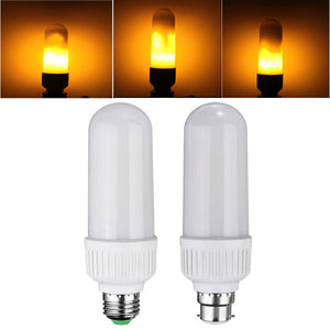 E27 B22 5W SMD2835 1800K 99LEDs Yellow Flickering Flame Corn Light Bulb AC85-265V