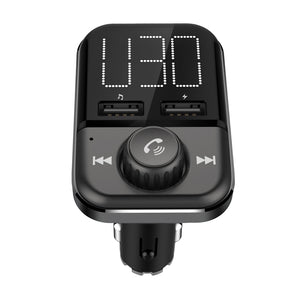 Quelima BT72 Color Screen bluetooth MP3 Car FM Transmitter Car bluetooth QC3.0 Fast Charge Handsfree