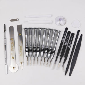 KGX K-1104 21 in 1 Repair Opening Steel Disassembly Maintenance Tool Kit Smart Phone Notebook Tablet Professional Screwdriver Repair Tools