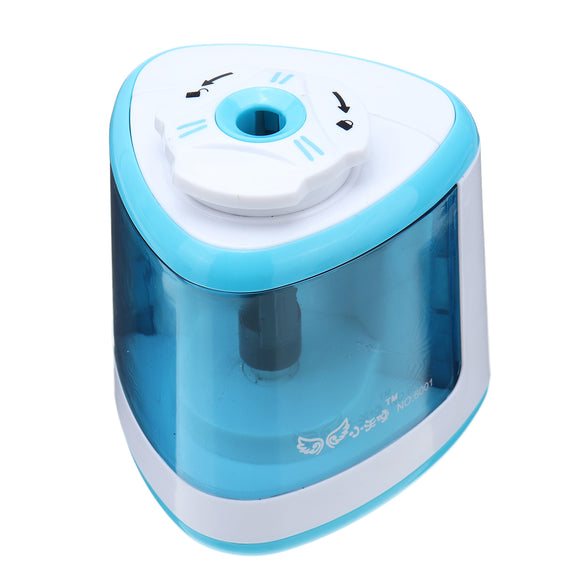 New Automatic Electric Touch Switch Pencil Sharpener 7cm x 7cm x 8cm With Pencil Cap Office School