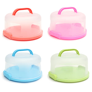 Locking Portable Cake Cupcake Pretension Case Box Carrier Storage Container Kitchen