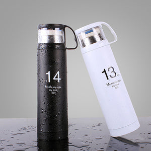 1314 Lovers Cup Stainless Steel Vacuum Flask Thermos Cup Portable Travel Mug