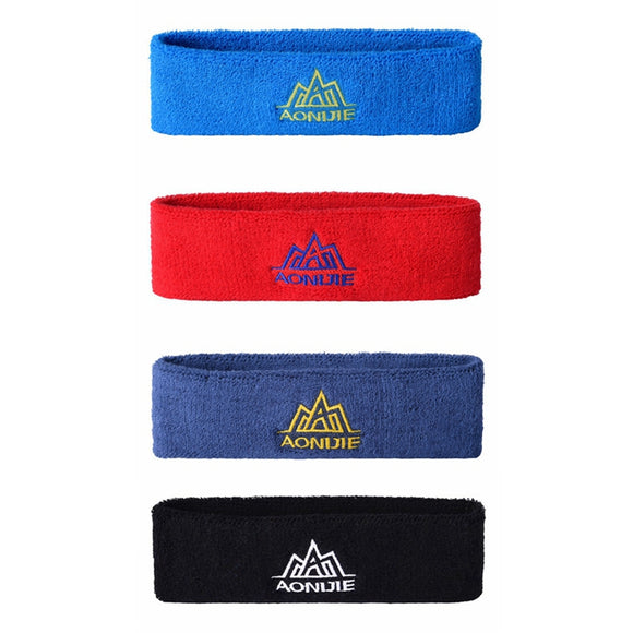 Outdooors Sport Headbrand High Elasticity Cotton Breathable Sweatband Sports Running Hair Head Band