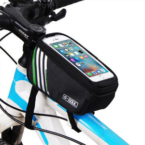 Outdoor Sport Cycling Screen Touch Front Frame Pouch Phone Bag Holder for iPhone Xiaomi Samsung