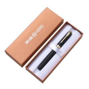 HERO 1502 Black Fountain Pen For Student And Business Suit