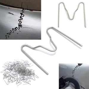 100PCS Standard Pre Cut Outside Corner Staples For Plastic Stapler Repair Welder