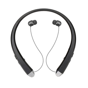 Portable Wireless bluetooth Earphone HIFI Stereo Outdoor Sport Handsfree Neck Hanging With Mic