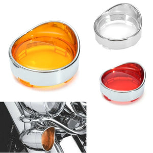 Turn Signal Indicator Light Lens For Harley Davidson Dyna Softail