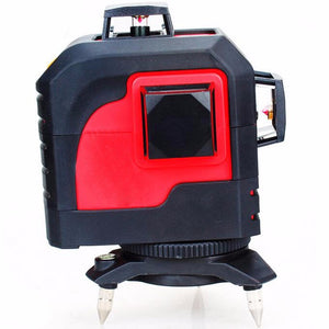 MW93T 12 Lines 3D Laser Level Self Leveling 360 Horizontal Vertical Cross Red Laser Beam Line Level