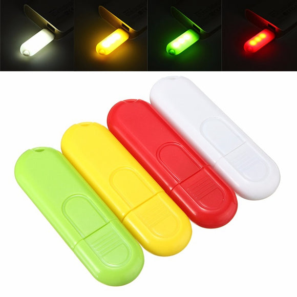 Mini USB Portable 3 LED Night Light Lamp For Laptop PC Desk Power Bank Camping