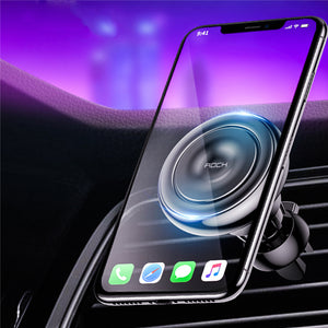 Rock Vacuum Adsorption Airbag Air Vent Car Phone Holder 360 Rotation For 4.0-6.8 Inch Smart Phone iPhone Samsung