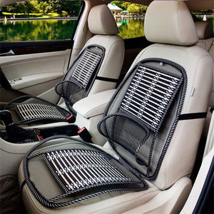 1PC Universal Car Seat Covers Massage Cushion Breathable Comfortable Cooling Summer Cushion Cool Pad with Lumbar Support