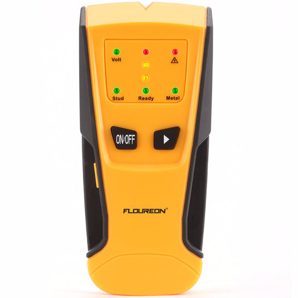 Floureon 3 in 1 Metal Detector AC Live Wire Detector Stud Finder Detector LED Light Beep Indication