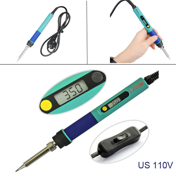 CXG US Plug 110V 936d LCD Adjustable Temperature Digital Electric Soldering Station