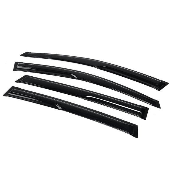 4Pcs For TOYOTA RAV4 2013-2018 Side Plastic Exterior Visor Vent Shades Window Sun Rain Guard Deflector