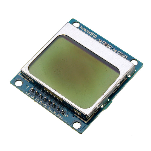 3pcs 5110 LCD Screen Display Module SPI Compatible With 3310 LCD For Arduino Development