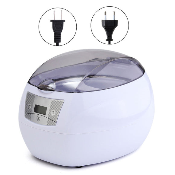 750ml 35W Timer Power Digital Ultrasonic Jewelry Glass Watch Disc Cleaner