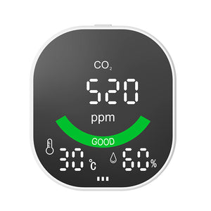 CO2-3 Digital Carbon Dioxide Detector Indoor Air Quality Detection Temperature and Humidity Sensor Tester