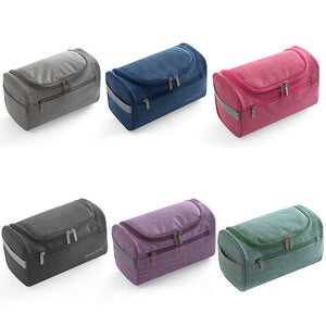 Waterproof Nylon Travel Organizer Bag Unisex Women Cosmetic Bag Hanging Travel Makeup Bag