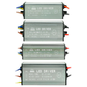 AC85-265V To DC22-38V 10W 20W 30W 50W IP67 No Flicker Convert LED Driver for Flood Light