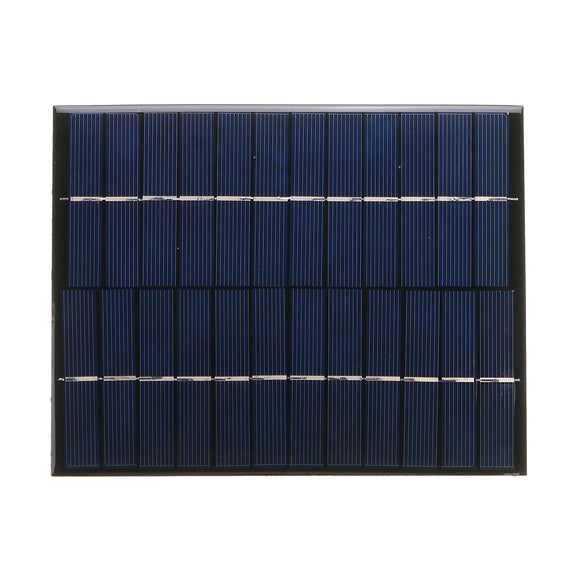 5pcs 12V 5.2W 165*210mm Mini Polycrystalline Solar Panel Epoxy Board