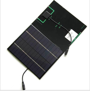 5.2W 12V Polycrystalline Silicon Solar Panel 5521DC Output DIY Charging Board