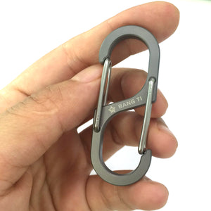 BANG TI K55 Titanium Quick Release Keychain Key Clip key Hook