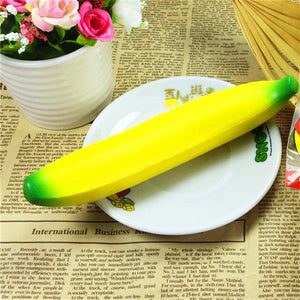 5PCS Eric 10cm Squishy Simulation Super Slow Rising Banana Squishy Fun Toys With Original Packaging