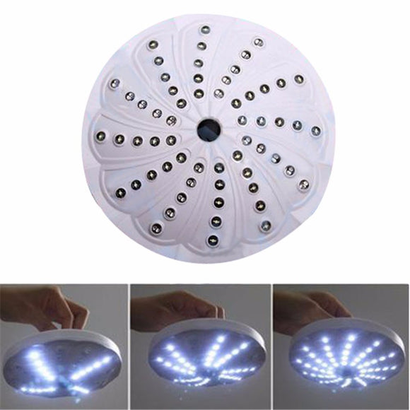 Portable UFO 60 LED Camping Light 3 Mode Lantern Torch Round White Lamp