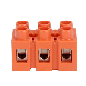 600V 36A H2519-3 3 Bits 6 Pin Terminal Block Base Type Screw-fixed Terminal