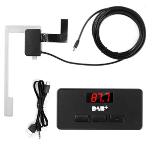 Car DAB Digital Radio and Receiver FM AUX Transmitter