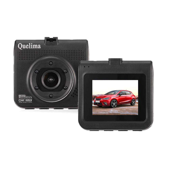 Quelima T668 FHD 1080p Car DVR Camera 170 Degree Lens Night Vision Dash Cam