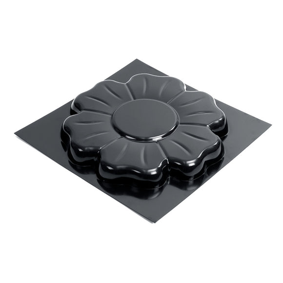 DIY Cement Paving Mould Floor Tile Pavement Mold Cement Brick Mold 40.5x40.5cm Black