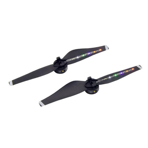 5332S LED Flash USB Chargering Quick Release Propeller Props Blade One Pair For DJI Mavic Air