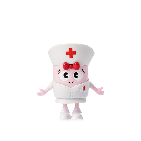 Jordan&Judy HO093 66*36*72mm Nurse Doll Cute Cartoon Action Figure Gift Display from xiaomi  youpin
