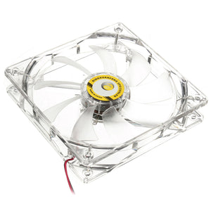 120mm Red Led 4 Pin Cooler Fan For Computer CPU Case Cooling Silent